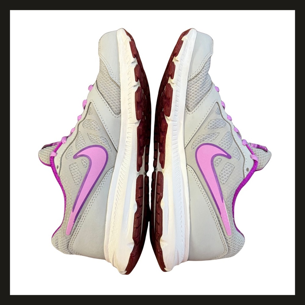 Nike Downshifter 6 Women’s Size 7 Grey Purple Running Sneakers 684765-017 EUC - Picture 9 of 14